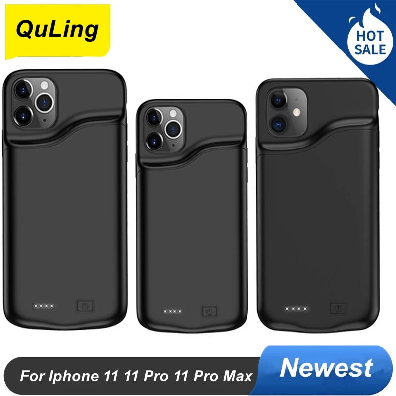 

QuLing 6000 мАч для iphone 11 чехол для батареи для iphone 11 Pro 11 Pro Max чехол для зарядки аккумулятора 11Pro чехол для смартфона внешний аккумулятор