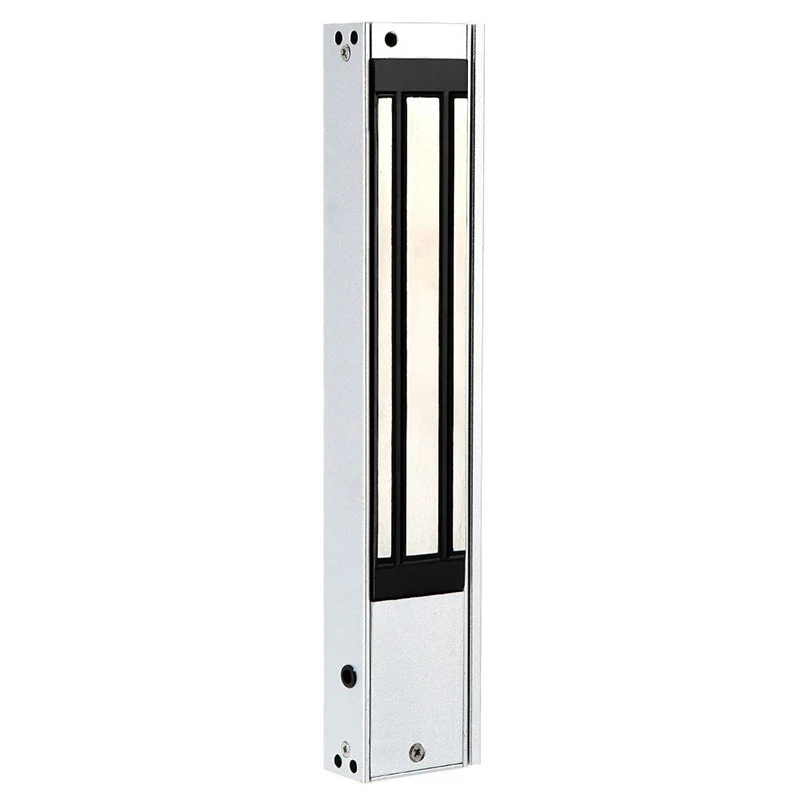 12V electromagnetic magnetic door lock 280 KG(600 LB) Access control holding force with LED light