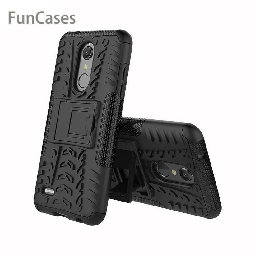 ПК ТПУ 2 в одном Гибридный чехол для LG K10 Plus 2018 Power LV7 K8 2017 K9 K4 Cover Защитный корпус