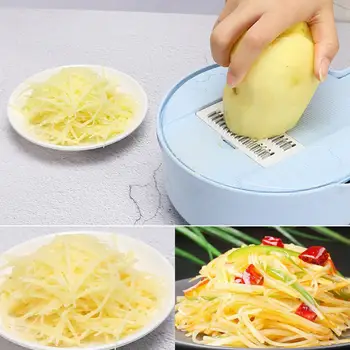 

15pcs Multi Function Fruit Vegetable Grater Slicer Cutter Kitchen Tool Set Humanized Safety Hand Protection Design Upgrade