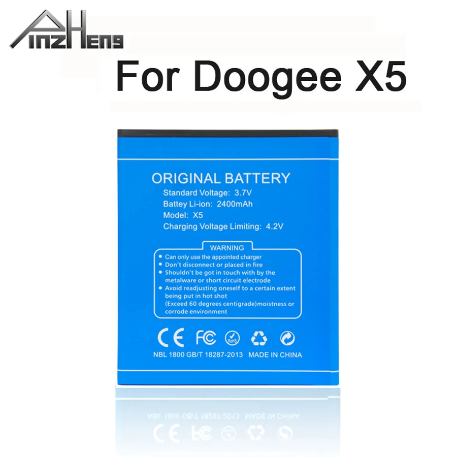 PINZHENG аккумулятор мобильного телефона Для Doogee X5 X5S X5 Pro высококачественный сменный аккумулятор с подарком