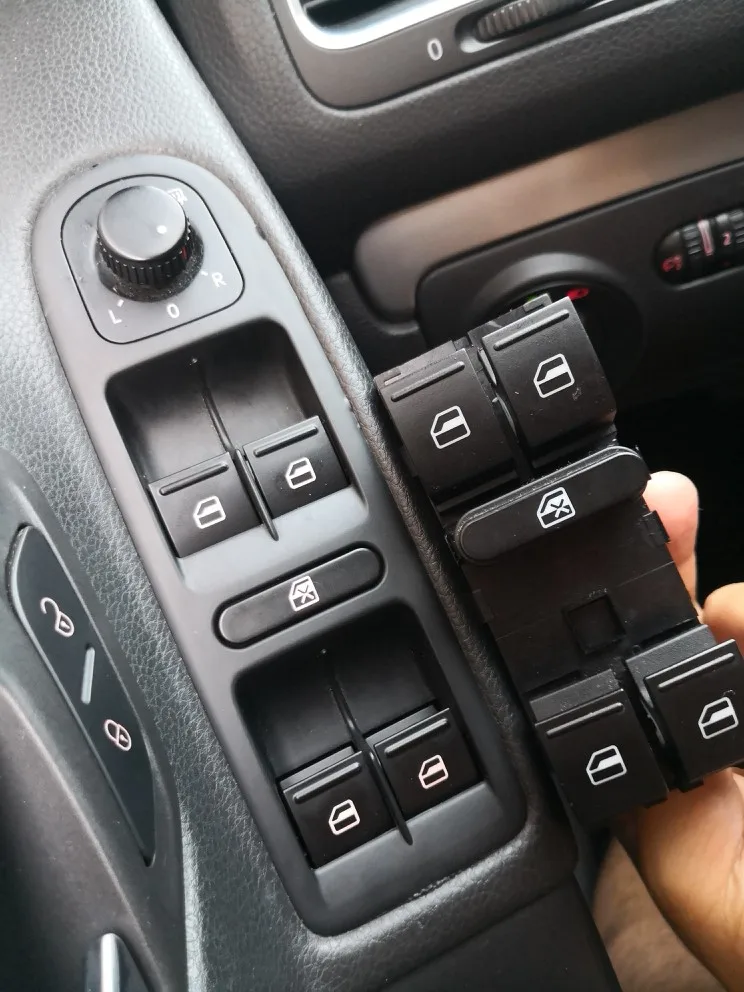 Кнопка переключения на окно для VW Golf 5 6 Jetta MK5 Mk6 Tiguan Touran Passat B6 B7|Переключатели и