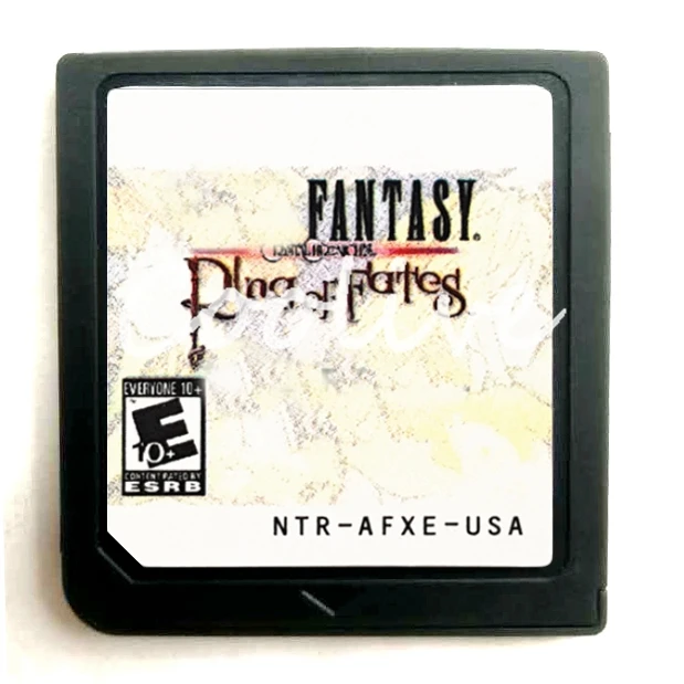 

Fantasy Crystal Chronicles Ring Fates Video Game Accessories Compilation Cartridge Card for 64 bit Console US Cover