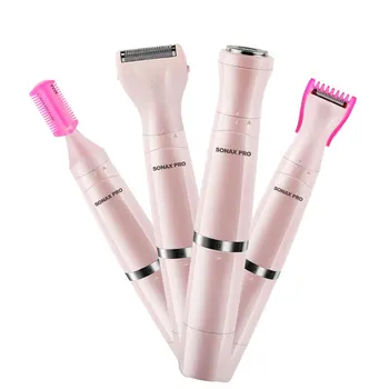 

4 In 1 USB Electric Underarm Private Parts Eyebrow Shaving Charging Wash Hair Remover Machine