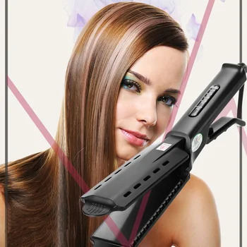 

Wholesale Hair Straightener Tourmaline Steam Ceramic Vapour Release Hair Styling Tool High Quality 2019 Hot Sale