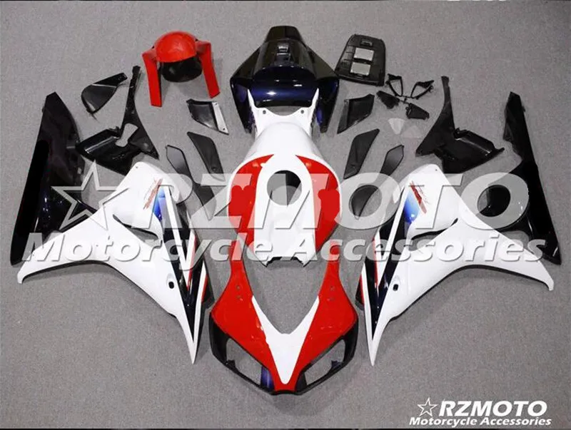 Мотоциклетный обтекатель abs комплект для Honda Cbr1000rr 2006-2007 корпусные детали формы белый красный черный Магазин № 0083