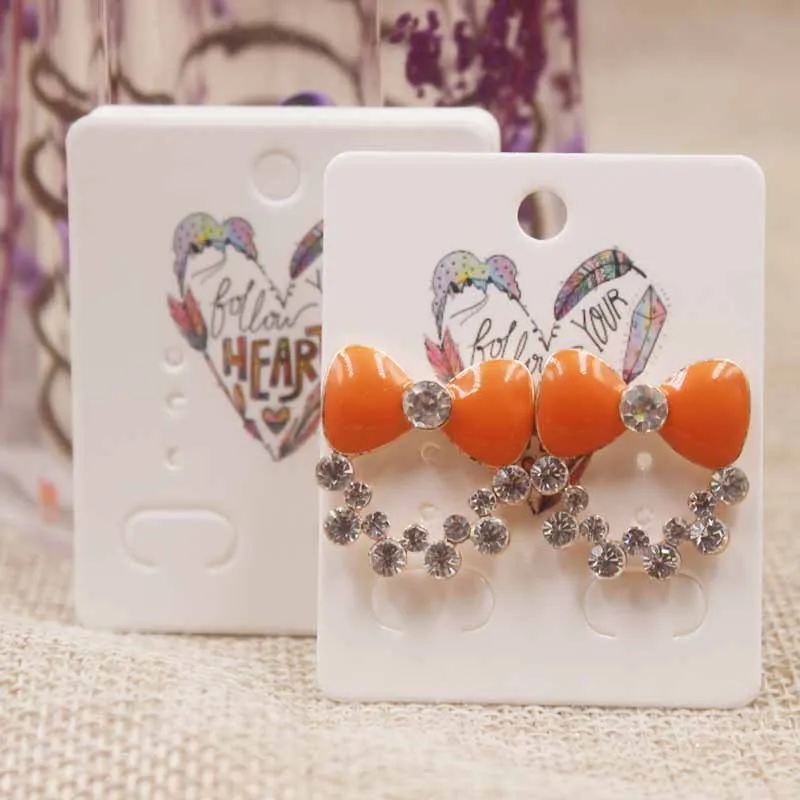 

New Style Colour Printing Multi--Earring Cards 5*4 Cm Handmade Accessories Packaging Card