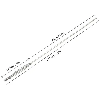 

Meat Goose Round Roast Skewers Stick Stainless Steel BBQ Needle Barbeque Skewers Kitchen Utensils Outdoor Camping Picnic 10pcs