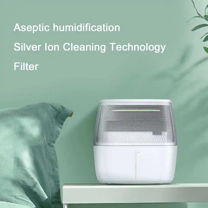 

3L Air Humidifier Silver Ion Non-Fog Evaporative Humidifying Machine with 3 Gear Adjustment US 100-240V Luchtbevochtiger