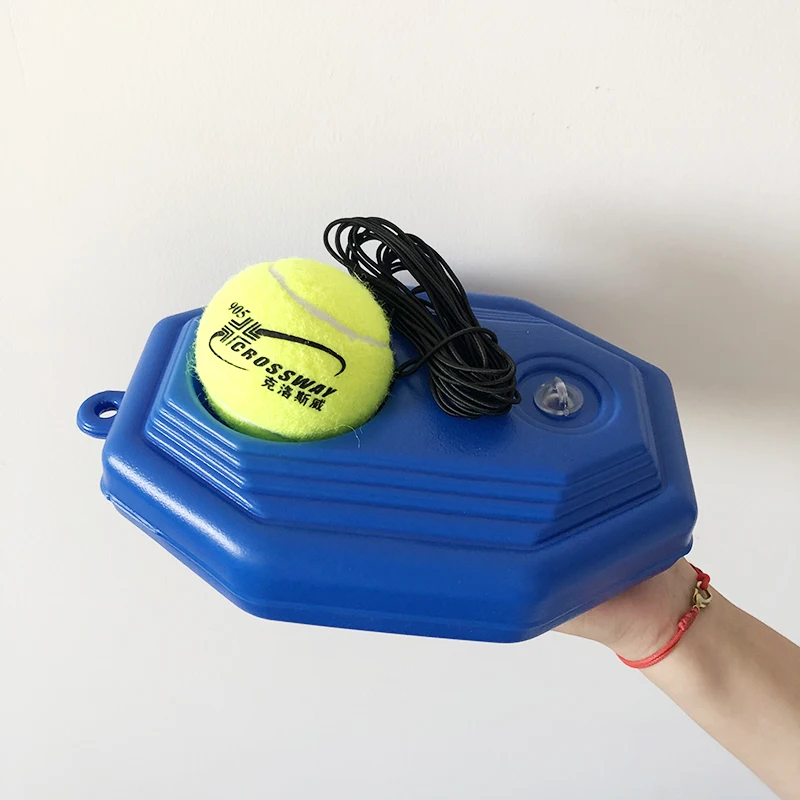 1 комплект сверхмощный инструмент для обучения теннису с шаровой тренировкой самомощный тренажер партнер спарринг устройство плинтус