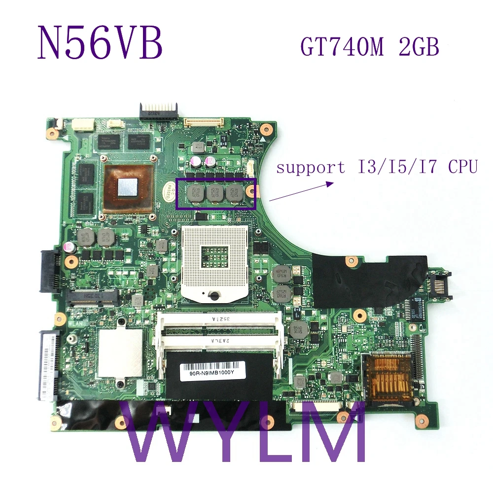 Материнская плата для ноутбука ASUS N56VB N56VM N56VZ N56VJ N56VV | Компьютеры и офис