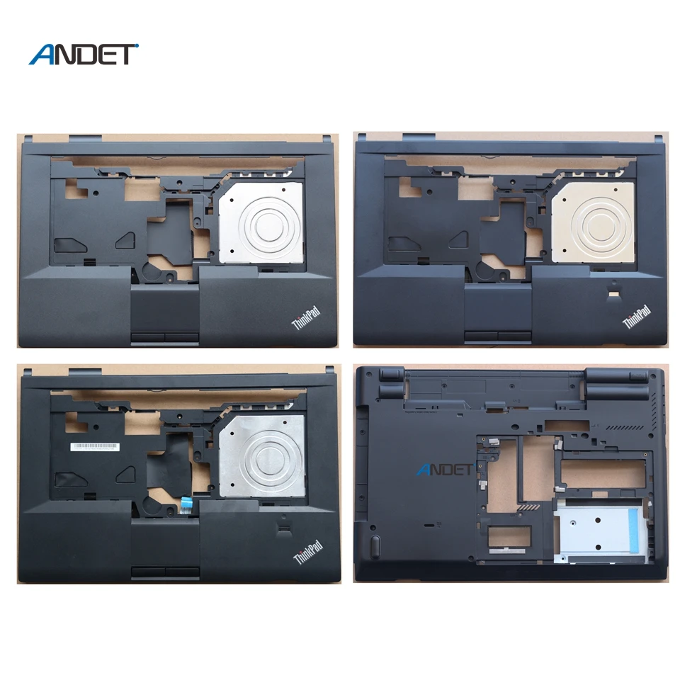

New for Lenovo ThinkPad L430 Palmrest KBD Bezel Upper Case /Lower Bottom Base Cover Touchpad FPR 04W3632 04X4688 04W3633 04X4689