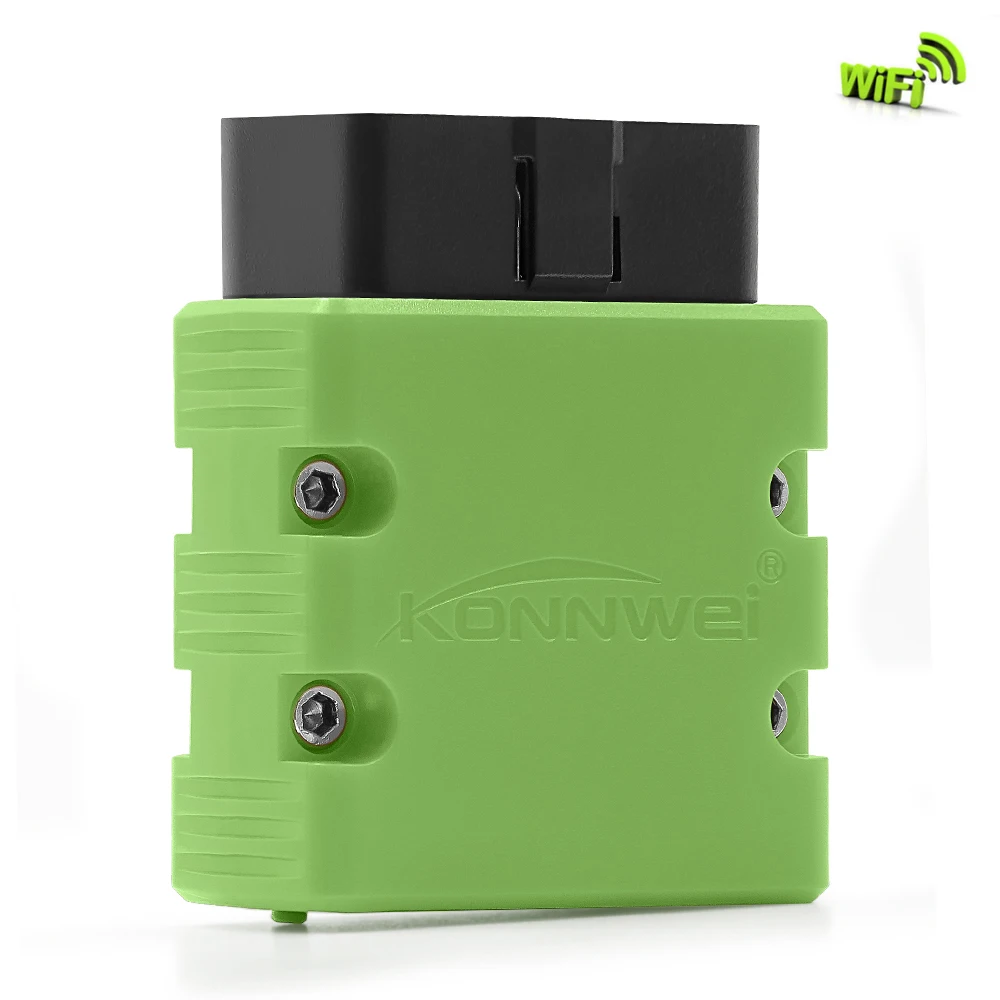 KONNWEI OBD2 сканер KW902 wifi ELM327 V1.5 Bluetooth Автосканер PIC18f25k80 MINI ELM 327 OBDII считыватель кода для Android IOS - Цвет: elm327 WIFI OBD2