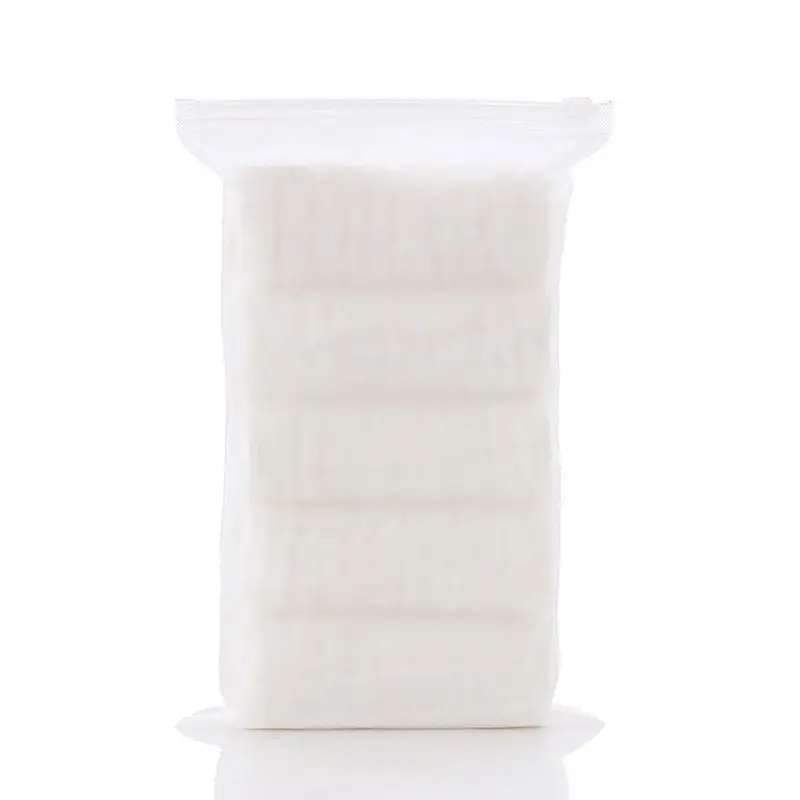 5pcs/lot Baby Handkerchief Square Face Towel Muslin Infant Face Towel Wipe Cloth 