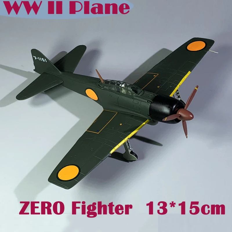 1/72 WW2 самолет фашистская Германия BF-109 истребитель литья под давлением пластиковая модель Коллекция военных энтузиастов подарок на день рождения для мальчика - Цвет: Zero fighter B