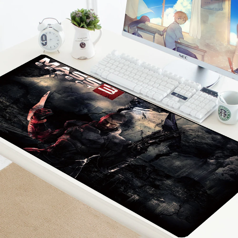 

Large Mouse Pad Rubber PC Computer Gaming Gamer Anti-slip Mousepad Mice Keyboard Desk Protector XL Rubber Desk Mat for LOL CSGO