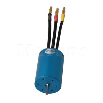 

Mxfans 540 Brushless Electric Motor 3300KV for WL A969B A979B RC1:18 Blue