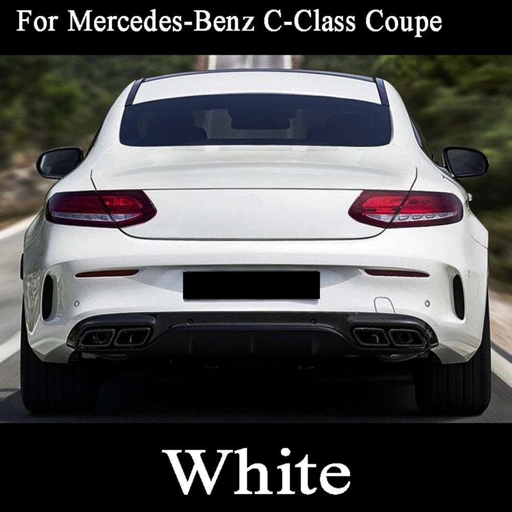 Авто гоночный задний спойлер багажника активный крыло губы для Mercedes-Benz c-класс Coupe