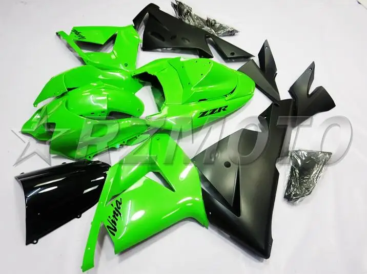 4 подарка ABS мотоцикл полный обтекатель наборы подходят для Kawasaki Ninja ZX-10R 2004 2005 10R 04 05 Обтекатель Набор хороший зеленый