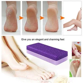 

Foot Pumice Sponge Stone Pedicure Foot Pumice Stone Pedicure Tools for Foot Callus Exfoliate Hard Skin Remove Pedicure Scrubber