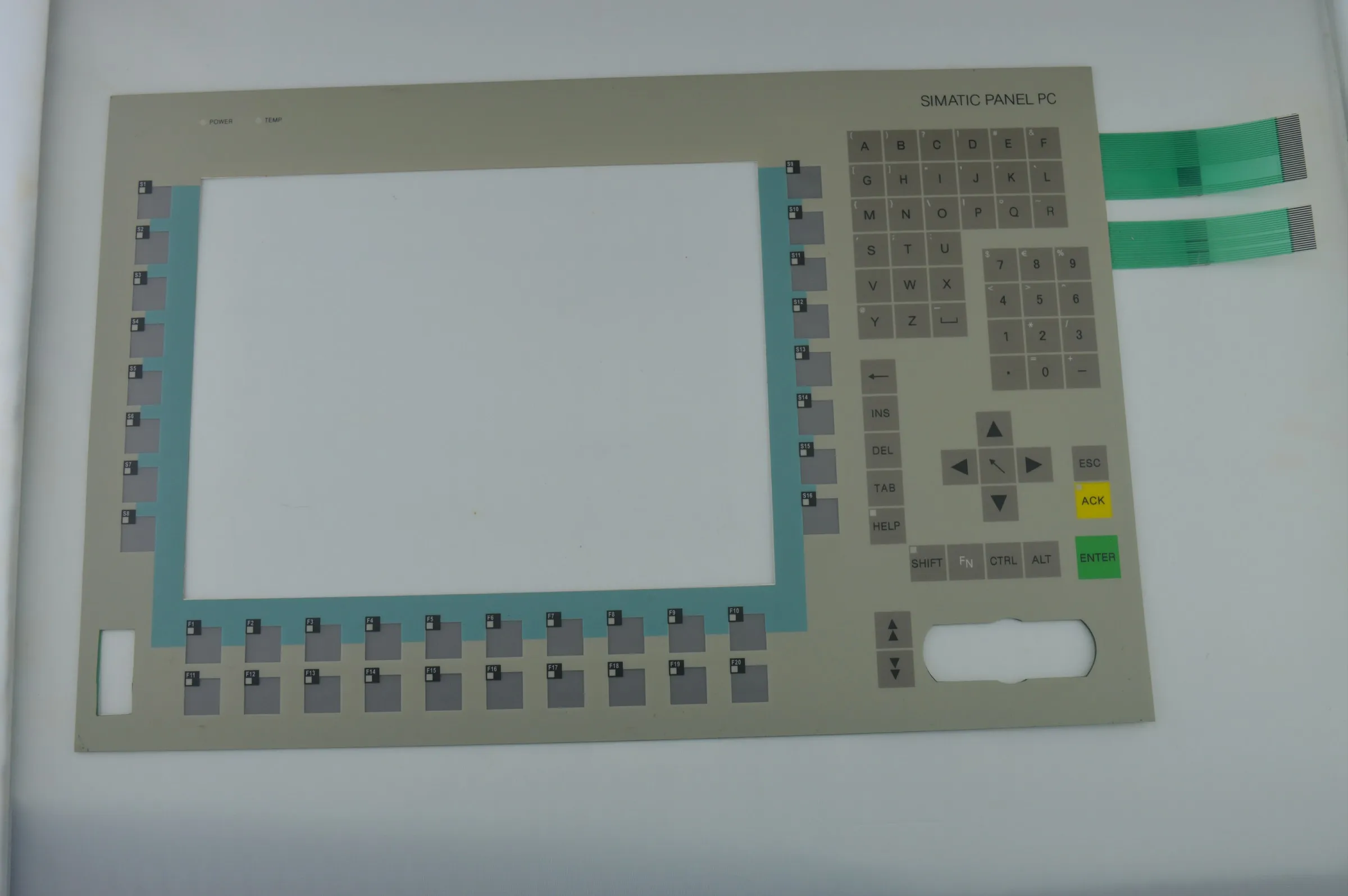 PC670-12 6AV7723-1BC10-0AA0 Мембранная клавиатура для системы визуализации simatic HMI ремонт панели~ Сделай это самостоятельно, есть