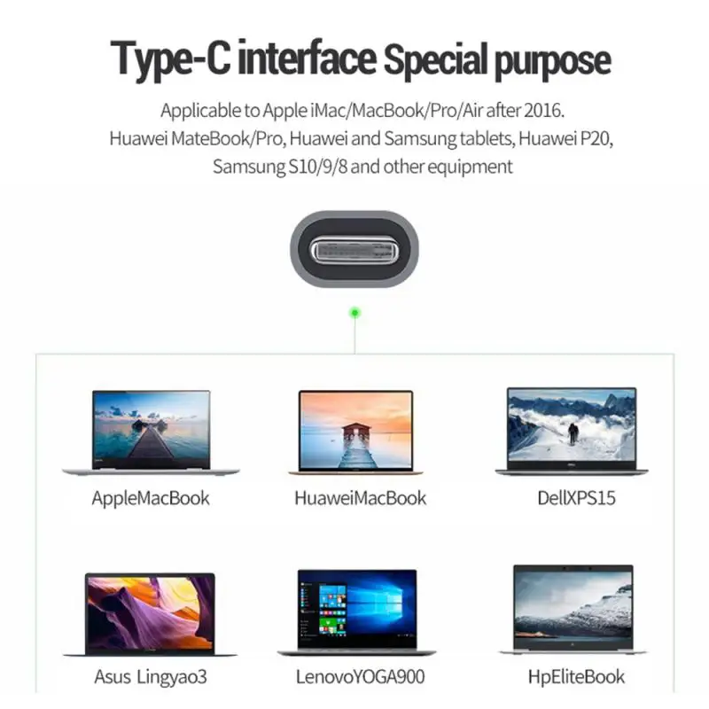 Док станция Thunderbolt 3 12 в 1 USB Type C на HDMI|Компьютерные кабели и разъемы| |