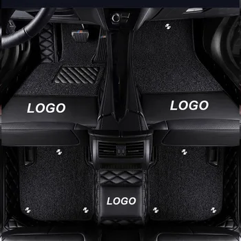 

Car Floor Mat for BMW Mini Clubman Countryman Paceman ONE Coopers Car Accessories Leather Floor Mat Carpet
