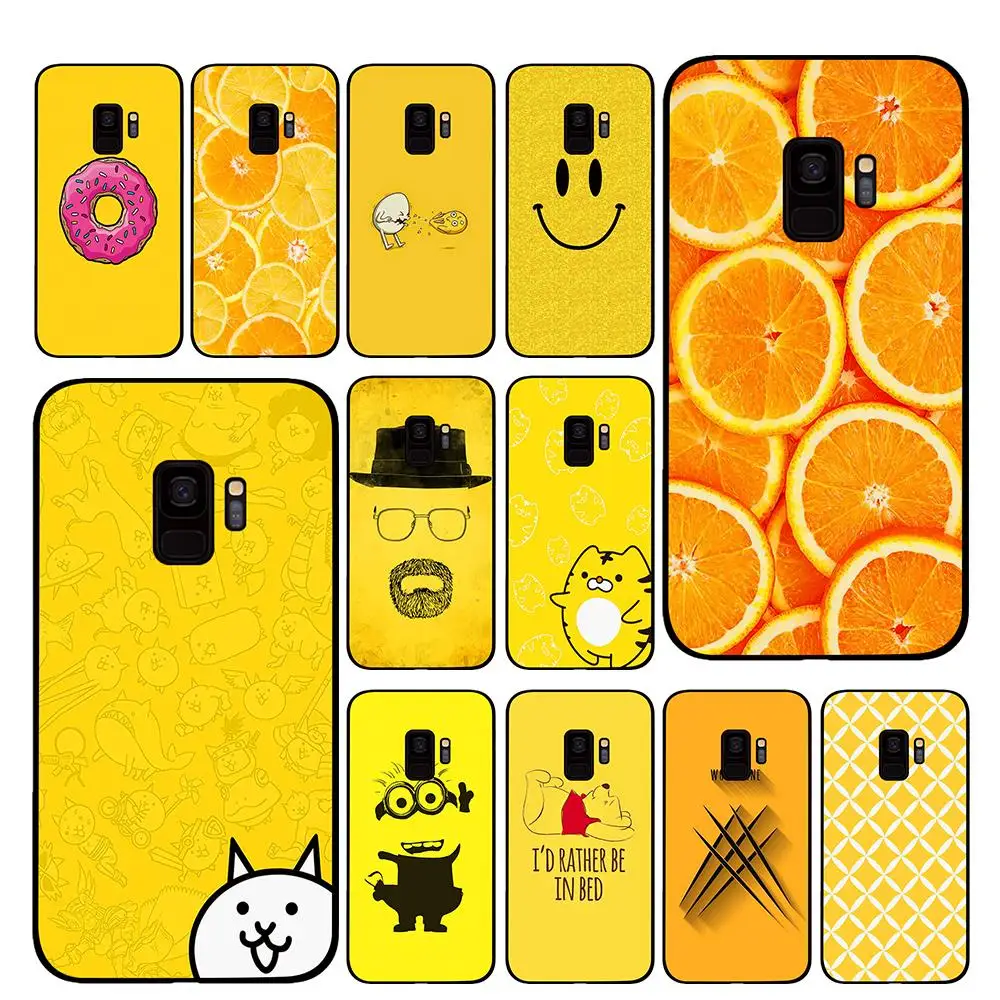 

Enticing Wonderful Cute yellow lure Phone Case for Samsung Galaxy A6 A8 Plus A7 A9 2018 A5 2017 18 J530 J7 J8