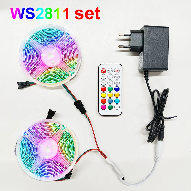 5m-15m-WS2811-Led-Lights-10m-RGB-Led-Strip-Addressable-LED-20m-5050-Led-Tape-Dc