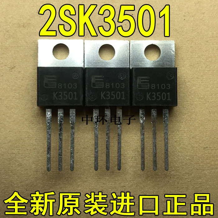 

10pcs/lot K3501 2SK3501-01 TO-220 10A 600V