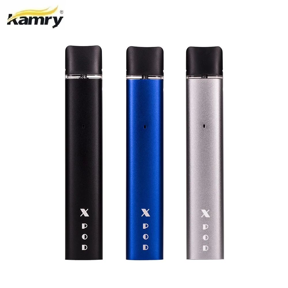 Kamry X Pod Vape Kit 280 мАч Светодиодный индикатор мощности система ручка электронная