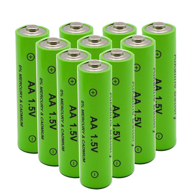 Новая батарея AA 3000 1,5 v перезаряжаемая батарея AA 3000mAh щелочь v аккумуляторная батарея для часов игрушки батарея