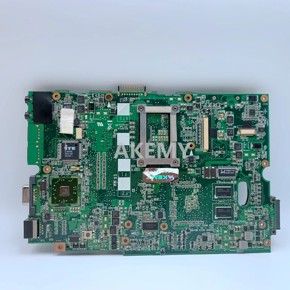 AK K40AB материнская плата для ноутбука For Asus K40AD K40AF K50AB K50AD K50AF K40IJ K50IJ K40 K50 тестовая
