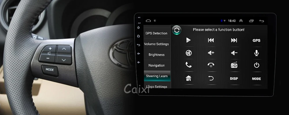 CAIXI Android 8,1 2din автомобильный мультимедийный плеер для toyota RAV4 Rav 4 2007 2008 2009 2010 2011 Автомобильный Радио DVD Wifi плеер