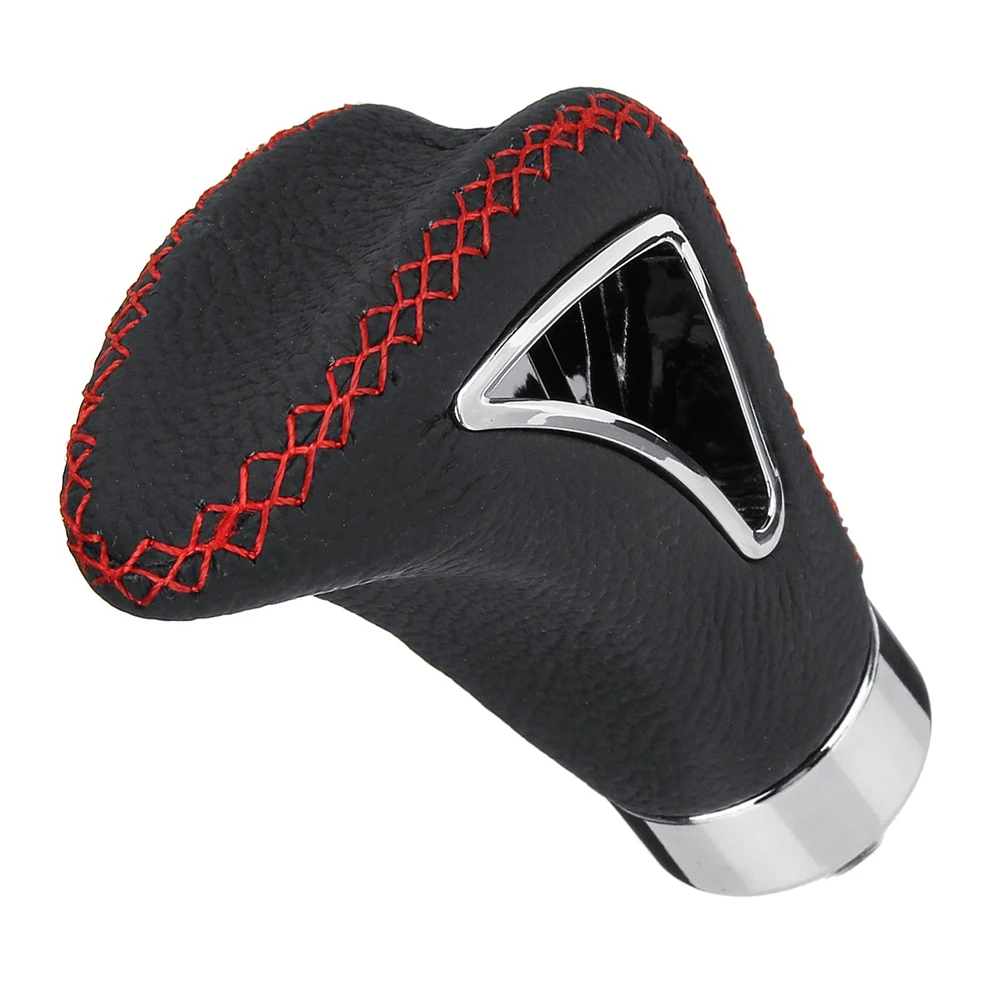 Прочная искусственная кожа Универсальное автомобильное руководство коробка передач рычаг рычага головка переключения Ручка низкий вес крепкое украшение автомобиля