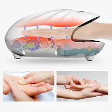 Массажер для рук, электрический массажный продукт, инструменты для расслабления, акупрессура, оцепенение пальцев, спа, офис, дом, облегчение боли,, белый цвет