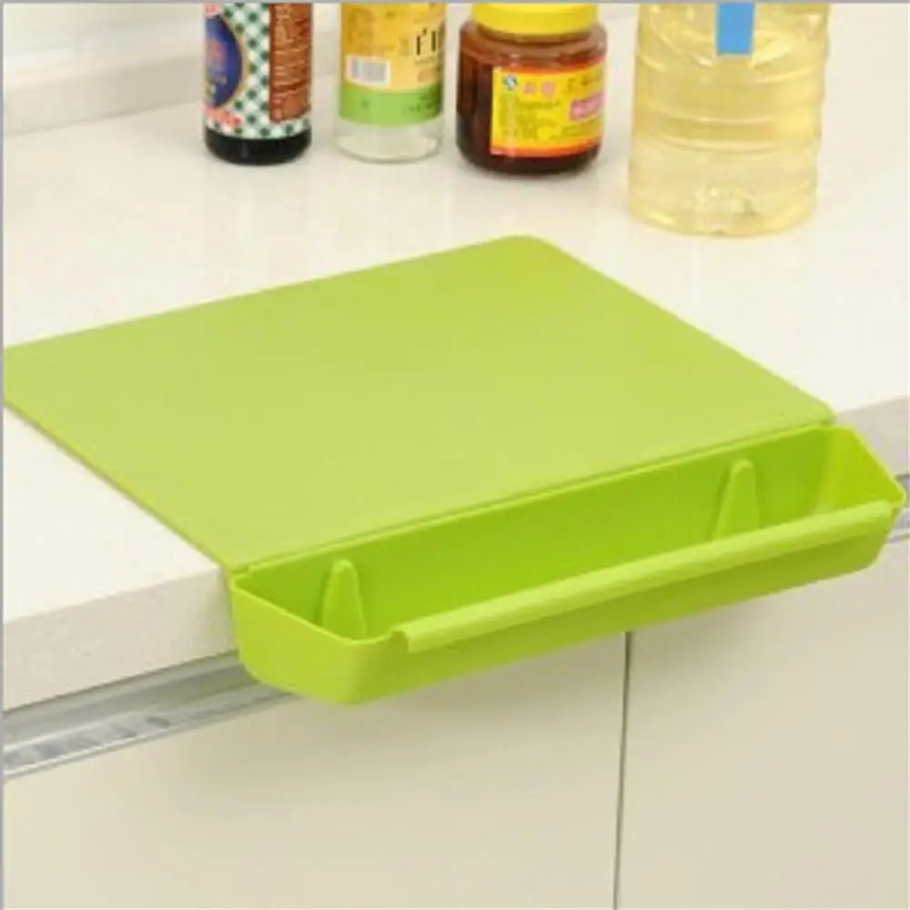 Cutting board Разделочная доска два в одном для хранения с овощным корытом разделочная доска Кухня практичная два в одном для хранения овощей#5 - Цвет: Cutting board