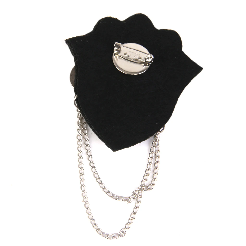 Vintage Military Silver Chain  Brooches Brooch Pin Party Men's Accessory