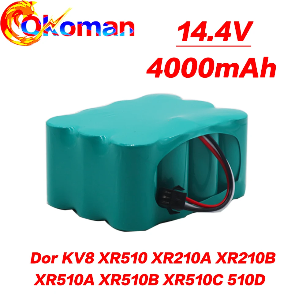 Перезаряжаемая батарея SC Ni-MH 14 4 мАч для робота-пылесоса KV8 XR510 XR210A XR210B XR510A XR510B XR510C