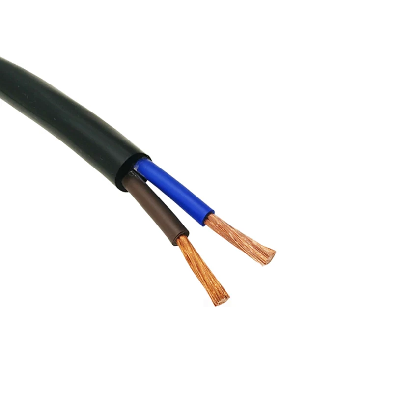 전기 구리 와이어 도체 RVV 케이블, 블랙 15 AWG 1.5 mm2 RVV 2, 3, 4, 5, 6, 7, 8, 10, 12, 14, 16/18 코어 핀