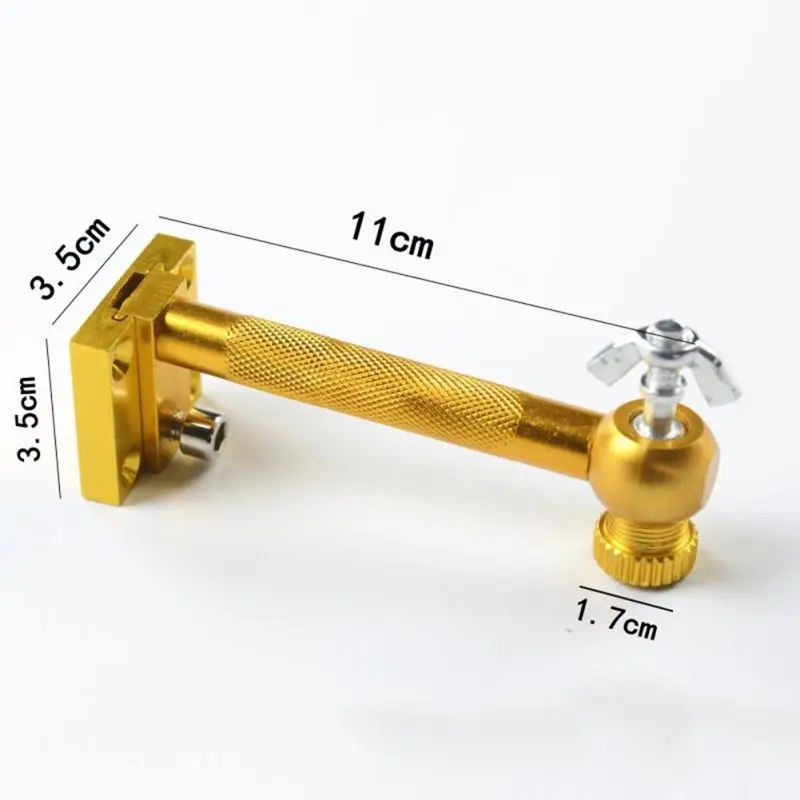 

Adjustable Fishing Copper Aluminum Alloy Lamp Holder Bracket Light Thick Fishing Case Chair Mount