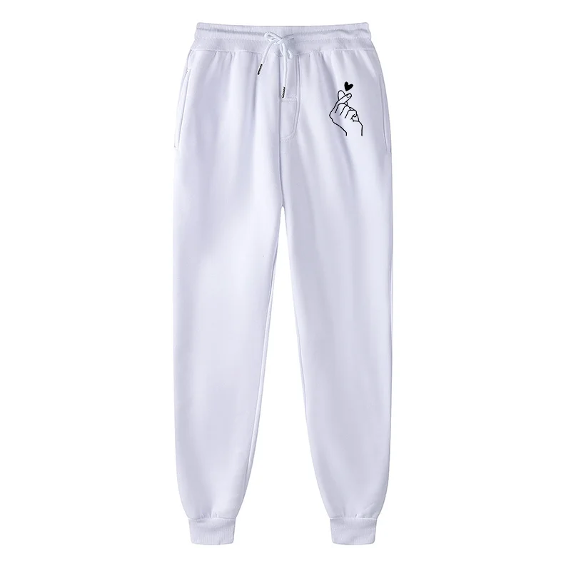 

Брюки спортивные для мужчин и женщин, однотонные повседневные штаны для бодибилдинга, модная уличная одежда в стиле Харадзюку, удобный материал