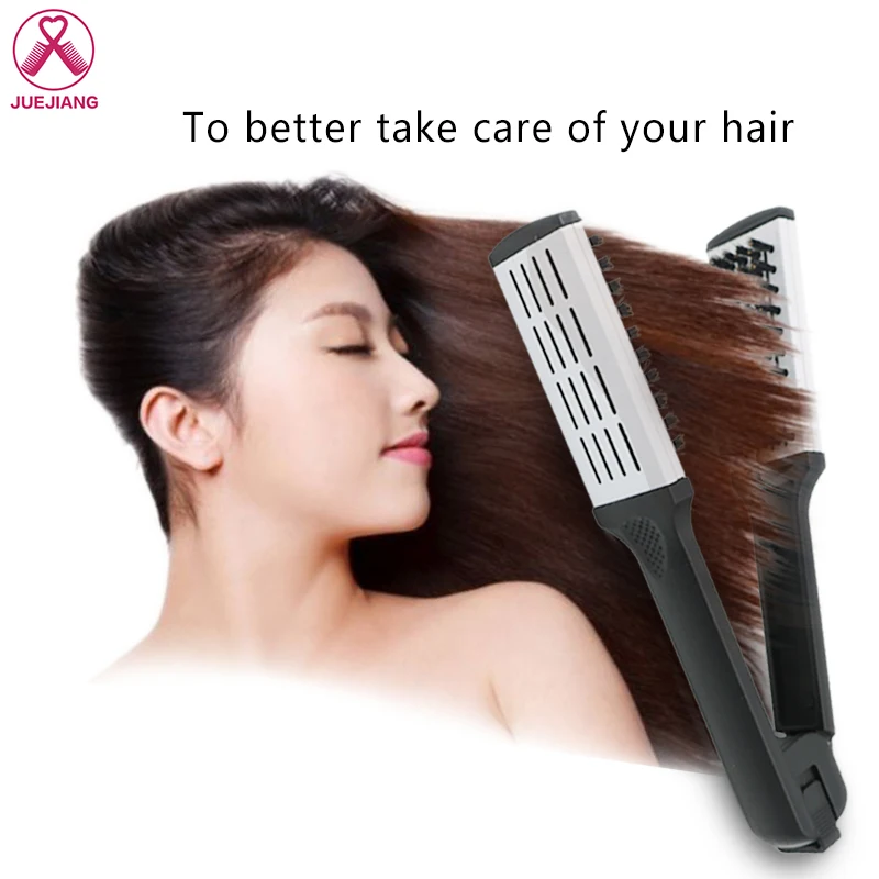 V-Shaped Splint Comb Natural Pure Bristle Double-sided Hair Styling Straight For Straightening&amp Care |