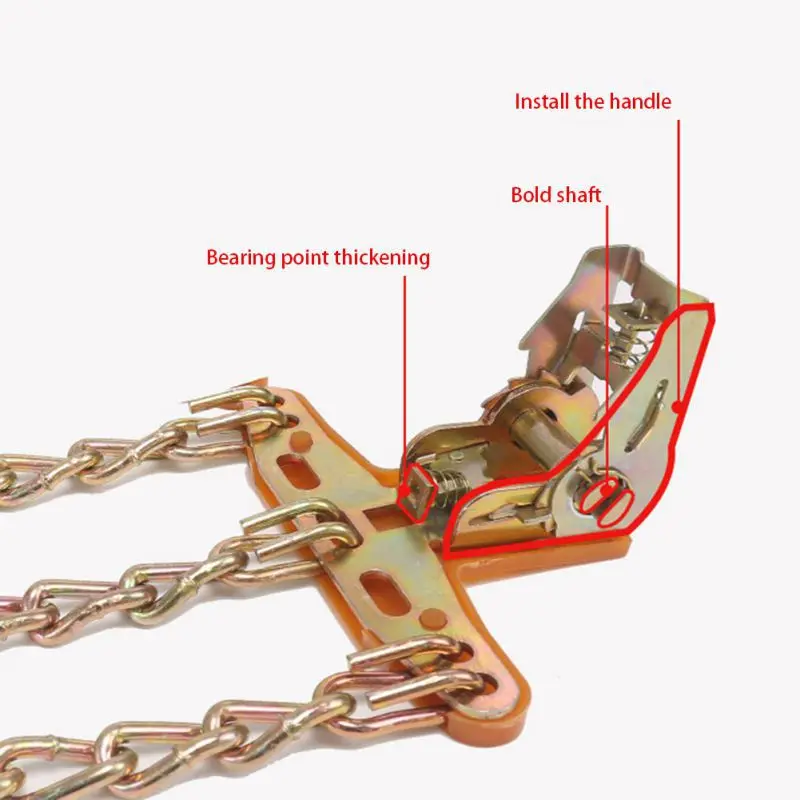 Регулируемые зимние автомобильные шины, безопасность проезжей части, шины для снега, противоскользящие, безопасность с двойной оснасткой, колесные цепи
