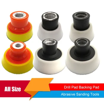 

2Inch 3 Inch M10 /14 Drill Pad Backing Pad Sanding Pad Hook and Loop Velcro Power Tools Accessories For Sanding Discs Abrasive