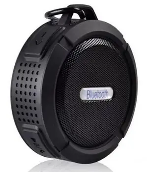 

CUIMENG Portable Waterproof Wireless Bluetooth Speaker Mini Round Portable Speaker Subwoofer Support TF KZ1987