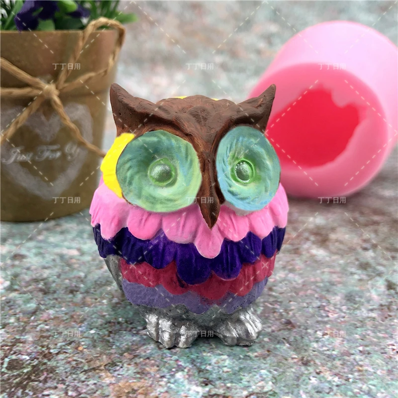 Много видов животных Собака Панда Обезьяна Кролик 3D мусс силиконовая форма для помадки торт украшения из выпечки конфеты шоколадные Инструменты гипсовая глина