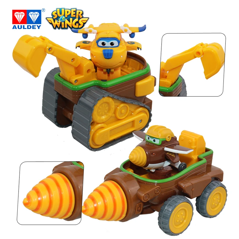 Экшн фигурки AULDEY Super Wings игрушки трансформеры Тодд и Донни Astra Jet Moon Rover|Игровые