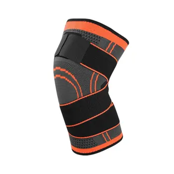 

3D Pressurized Fitness Bandage Knee Support Brace Elastic Nylon Sports Compression Pad Sleeve for Running Cycling