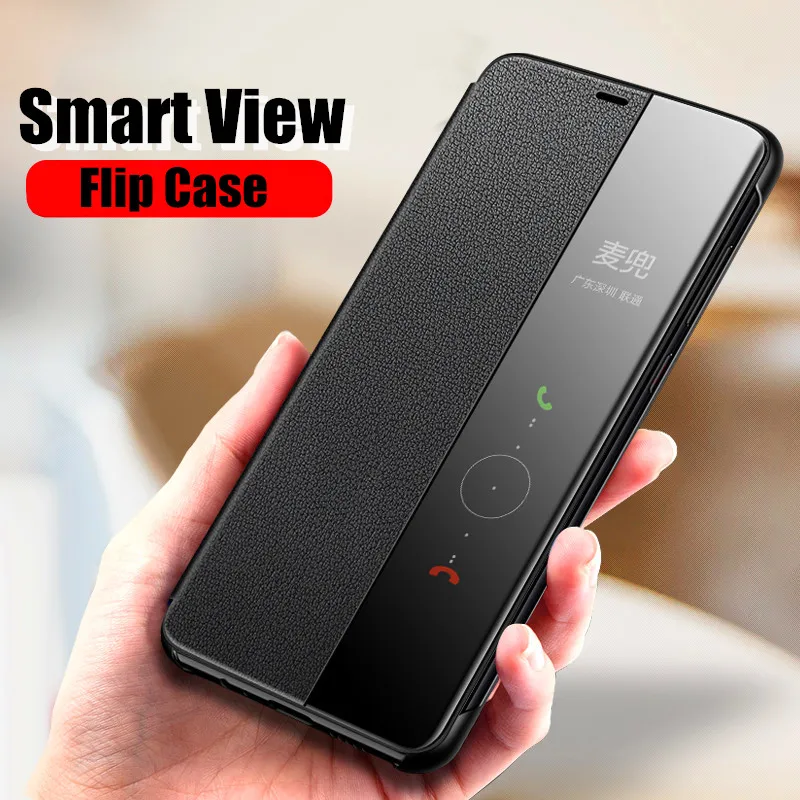 Чехол-книжка для Huawei P40 Pro P20 P30 Y5 Y6 Y7 Y9 Prime 2019 P Smart Z PIus Mate 30 20 10 Lite Honor 9X 8X | Мобильные